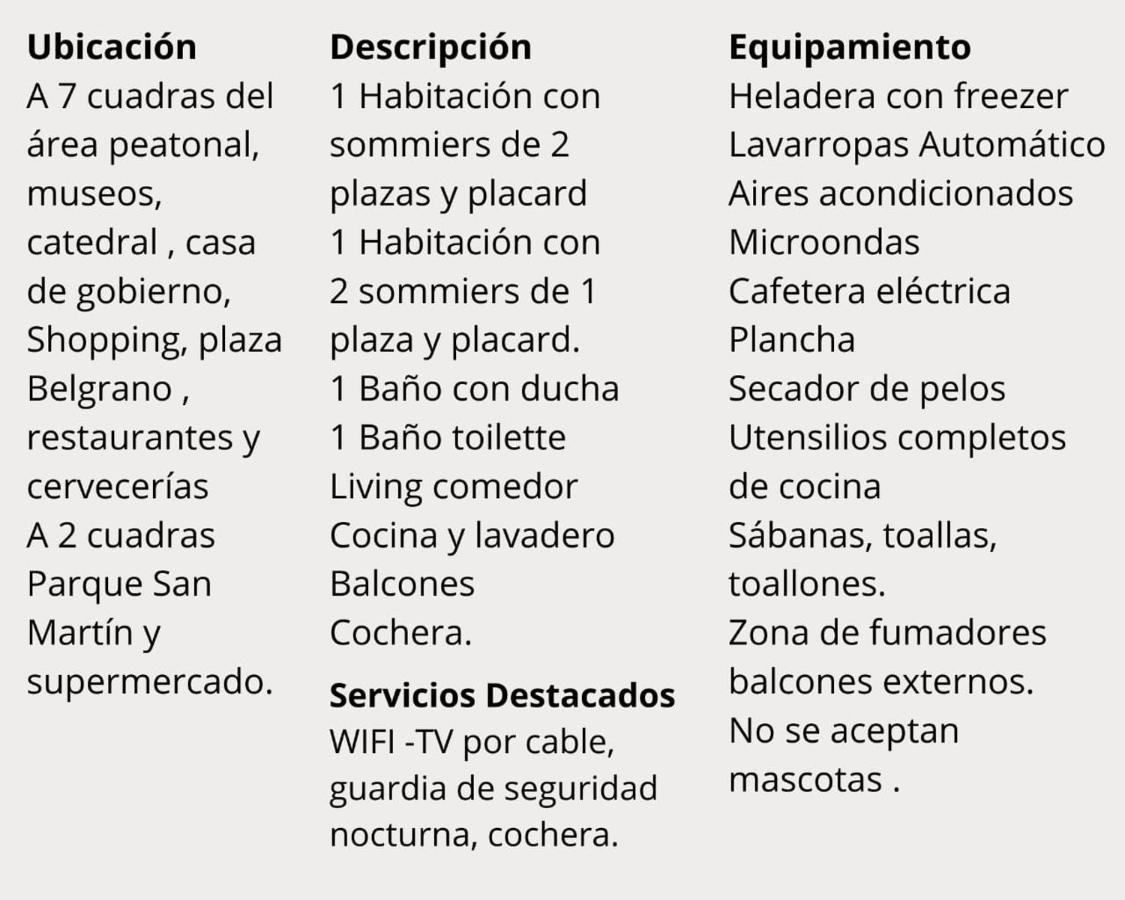 Апартаменти Locacion Jujuy Сан-Сальвадор-де-Жужуй Екстер'єр фото
